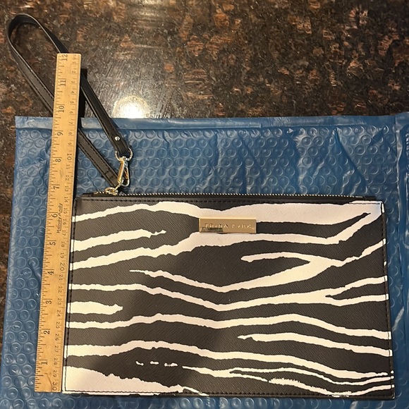 Zebra Print Trina Turk Wristlet - Picture 9 of 9